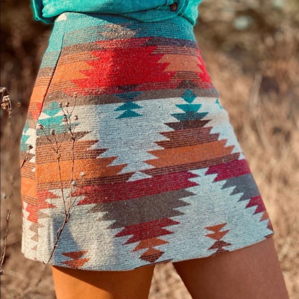 Aztec skirt